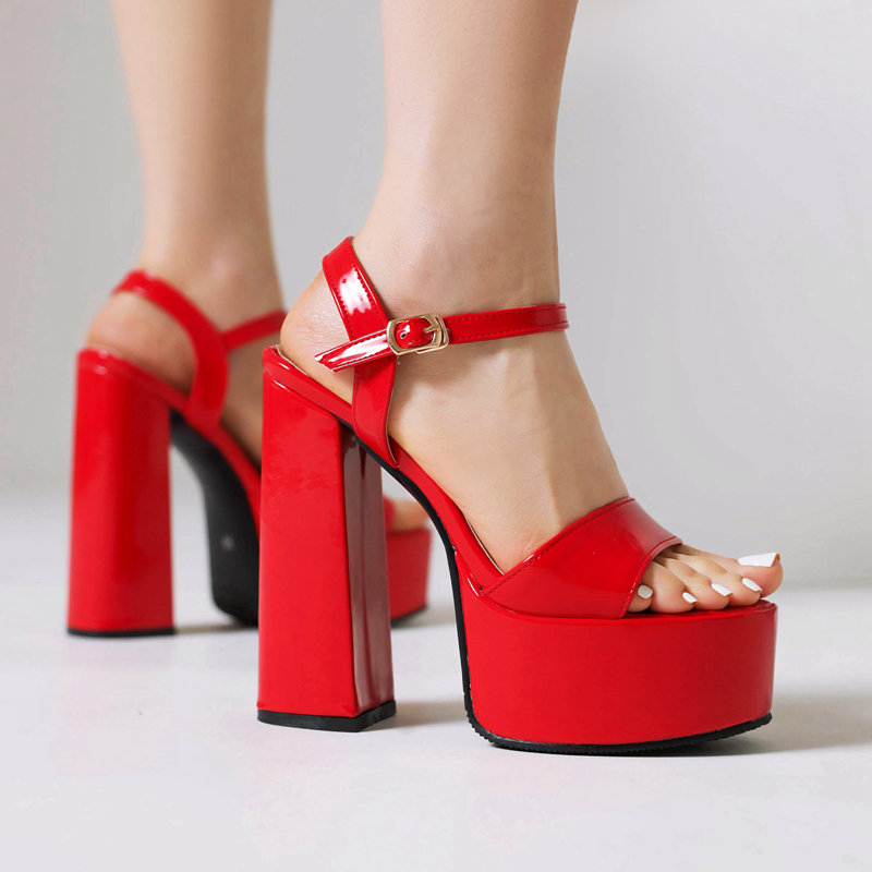 Peep Toe Heels - ORCHALISA Design Sandali da donna Peep