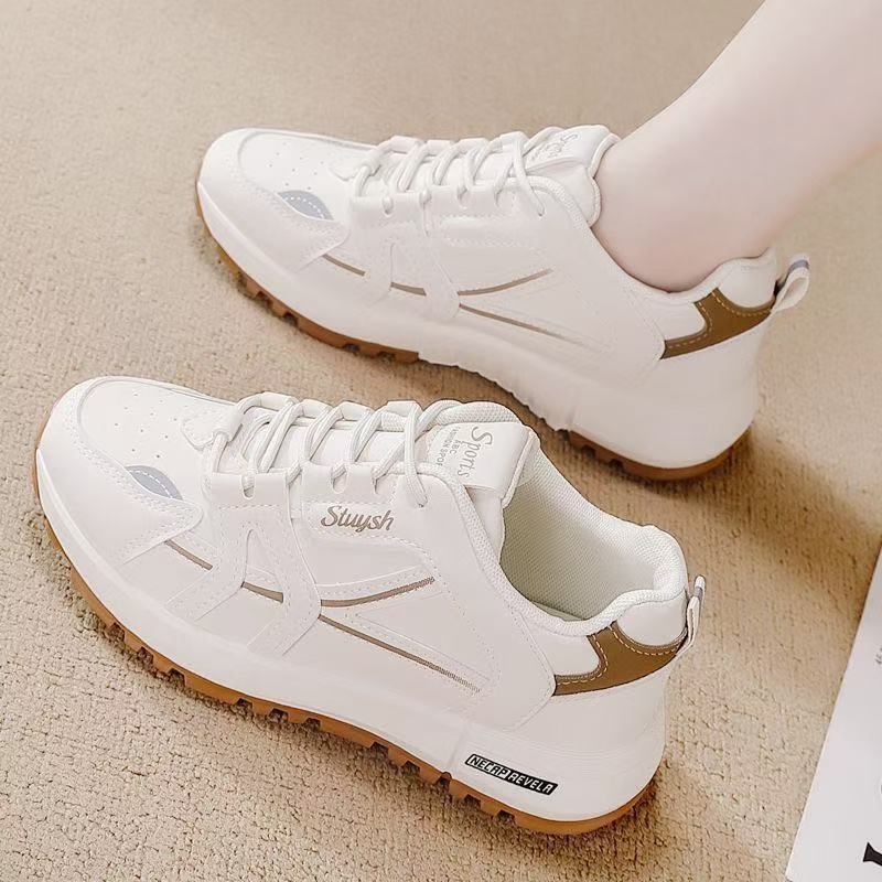 Women'S Shoes Trendy - Scarpe Sportive Casual Bianche alla Moda
