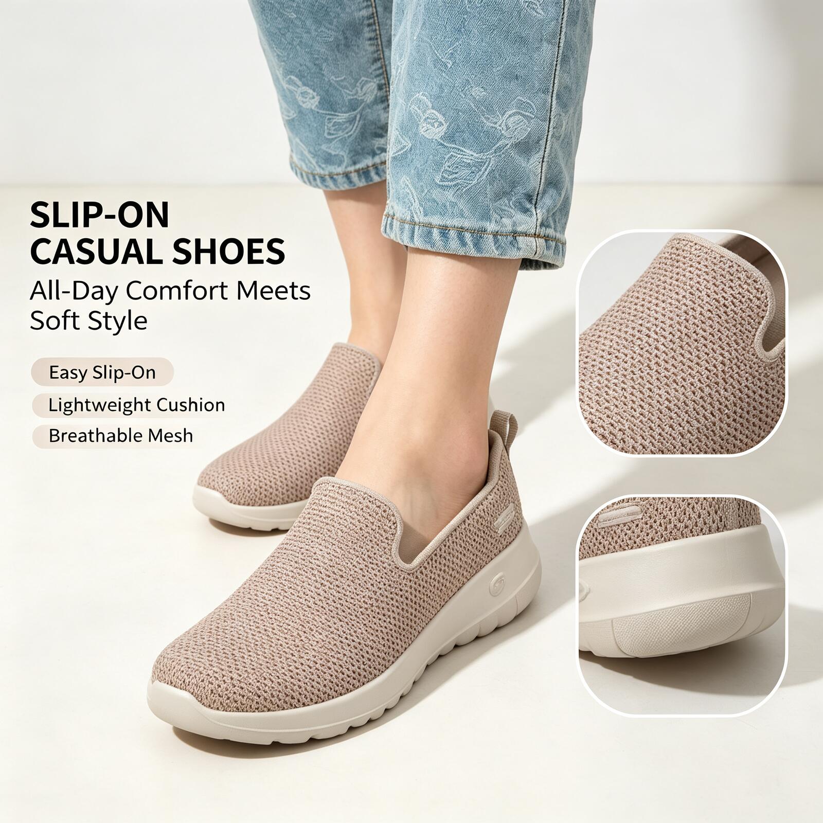 Women Shoes Zoom - Skechers GO WALK Scarpe Slip-On da
