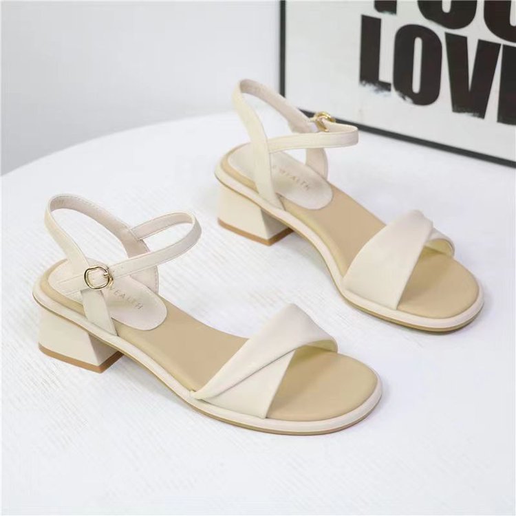Block Heel Ankle Boots - Sandali con tacco a blocco Evening