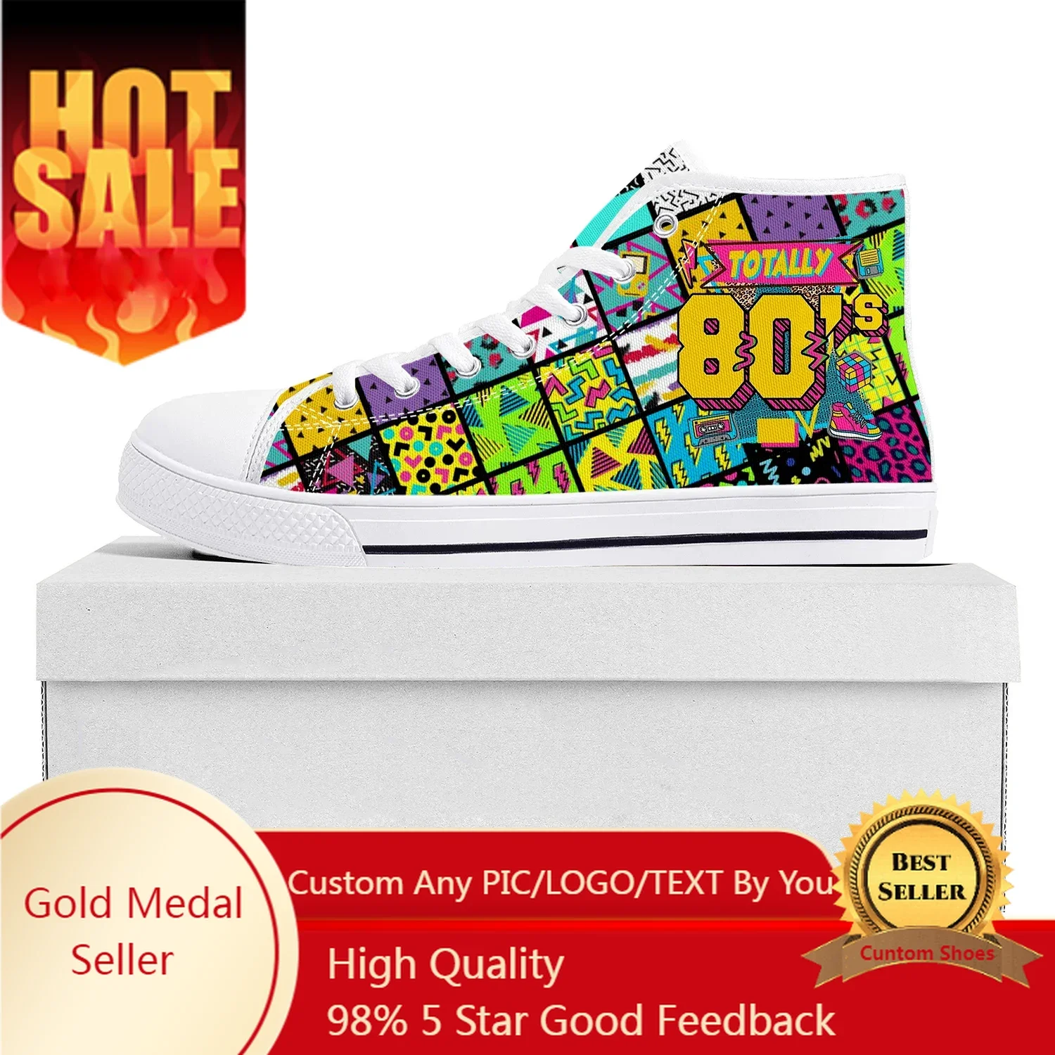 Women'S Shoes In The 90S - Sneakers Divertenti Retrò Anni '80 e