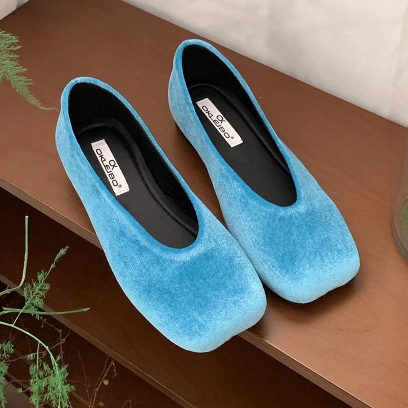 Women Shoes Brand - Scarpe da Donna con Tacco Basso
