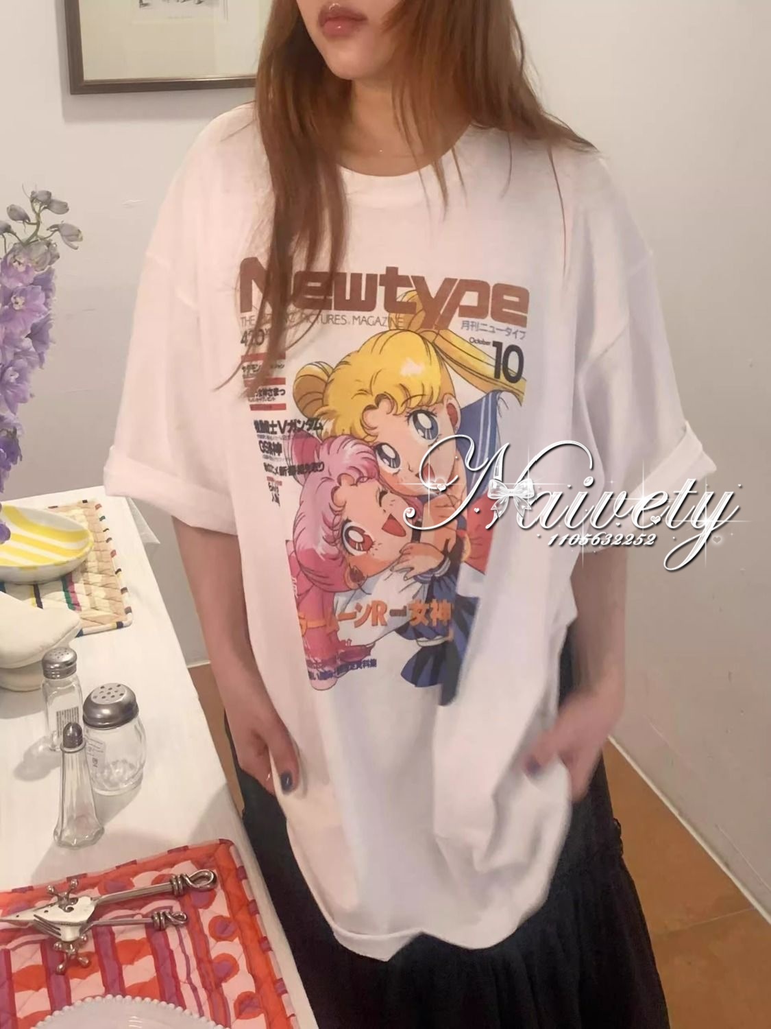 Women'S Shoes In The 90S - T-shirt Grafica Anime Retrò Anni '90