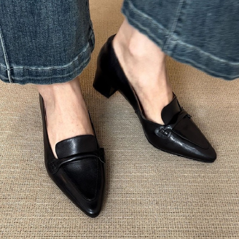 Women Shoes Size 4 In Cm - Scarpe con tacco medio Cozy Med,