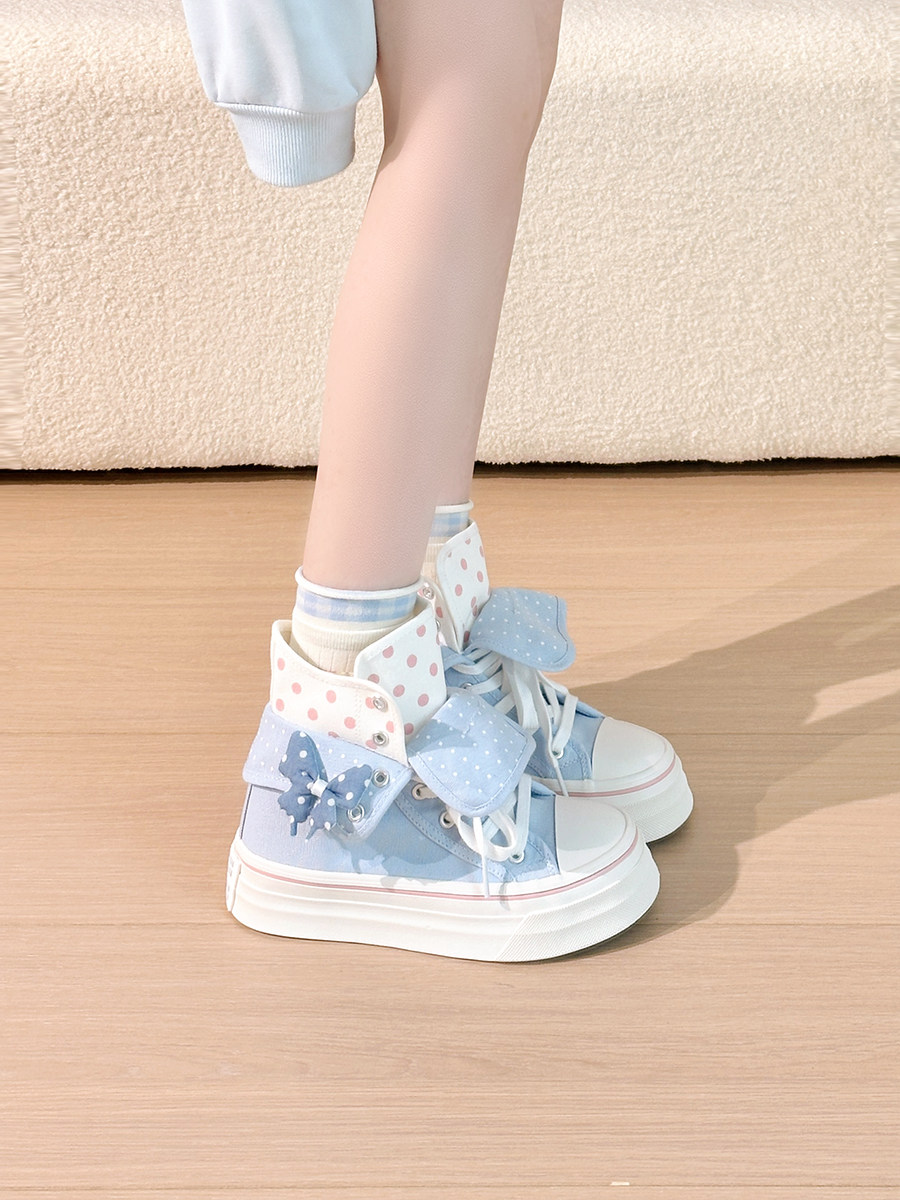 Women'S Shoes Trendy - Scarpe da donna originali Butterfly High-top
