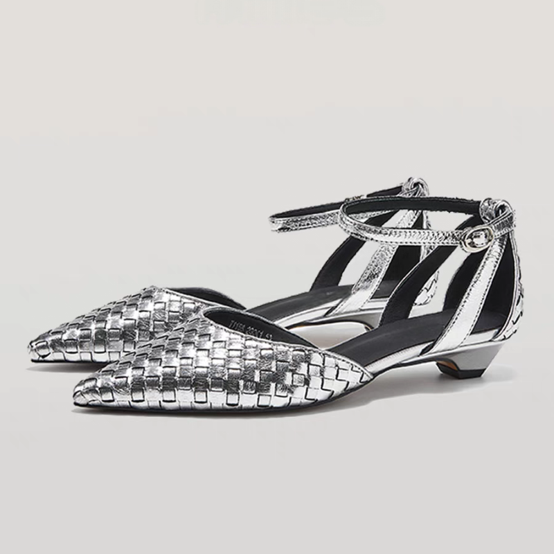 Women Shoes Brand - Punta a punta Tacchi bassi Donna