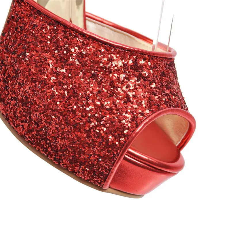 Sandali con plateau con tacco  - Peep Toe Heels recensione e prezzo