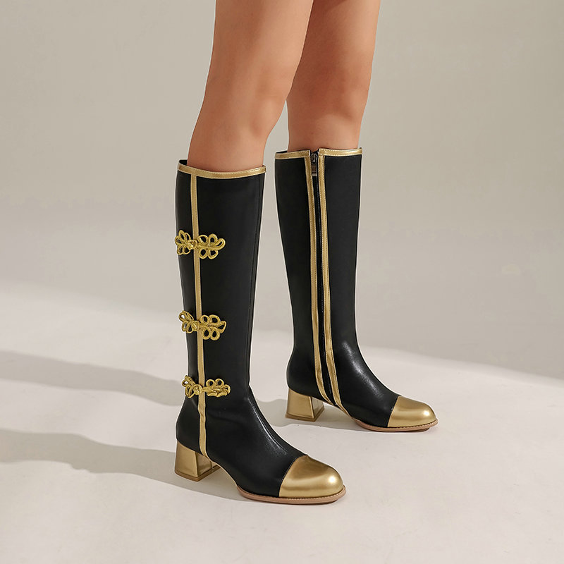 Stivali alti al ginocchio moda - Women'S Shoes Big Feet recensione e prezzo