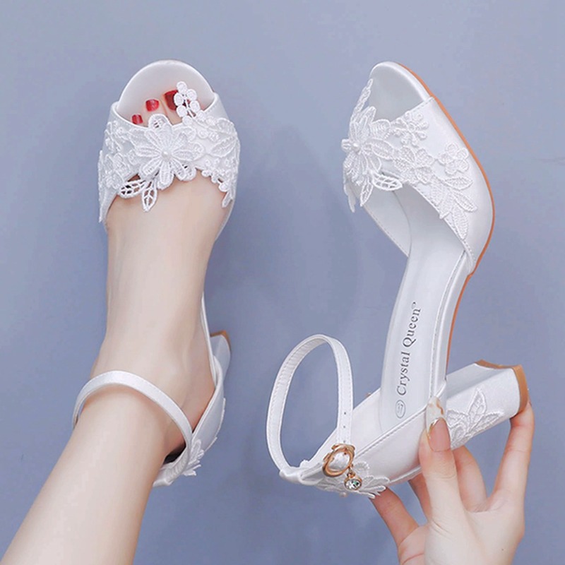 Sandali da sposa da donna con  - Peep Toe Heels recensione e prezzo