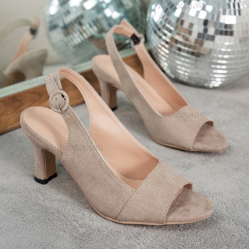 Taglia 35-43 Sandali con tacco - Peep Toe Heels recensione e prezzo