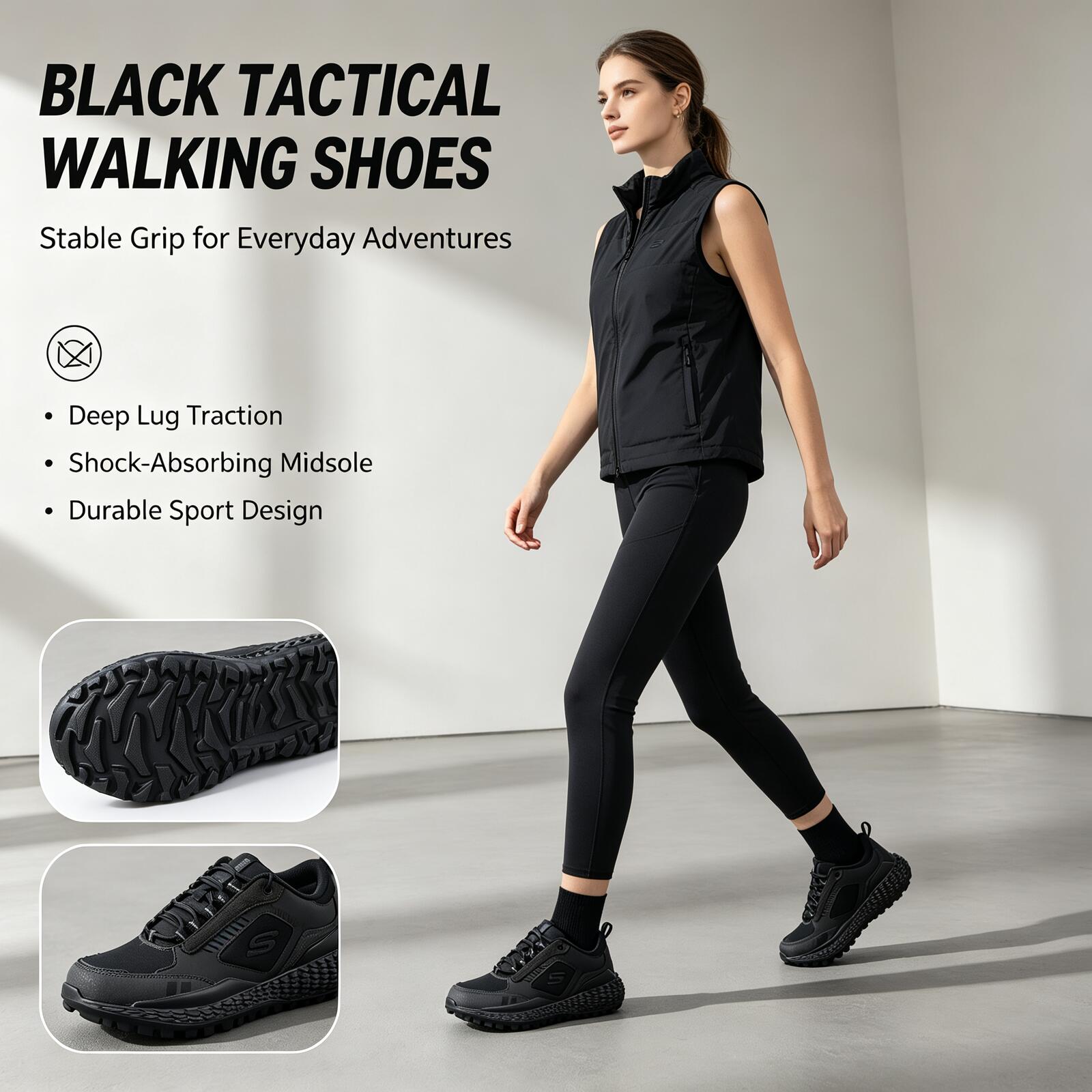 Sneakers Skechers Nere All-Ter - Women Shoes Zoom recensione e prezzo