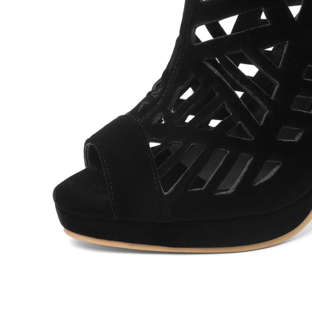 BLXQPY Super Big Size 28-52 Sa - Peep Toe Heels recensione e prezzo