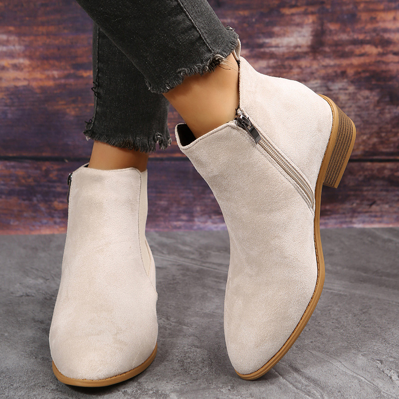 Stivaletti corti da donna Autu - Block Heel Ankle Boots recensione e prezzo