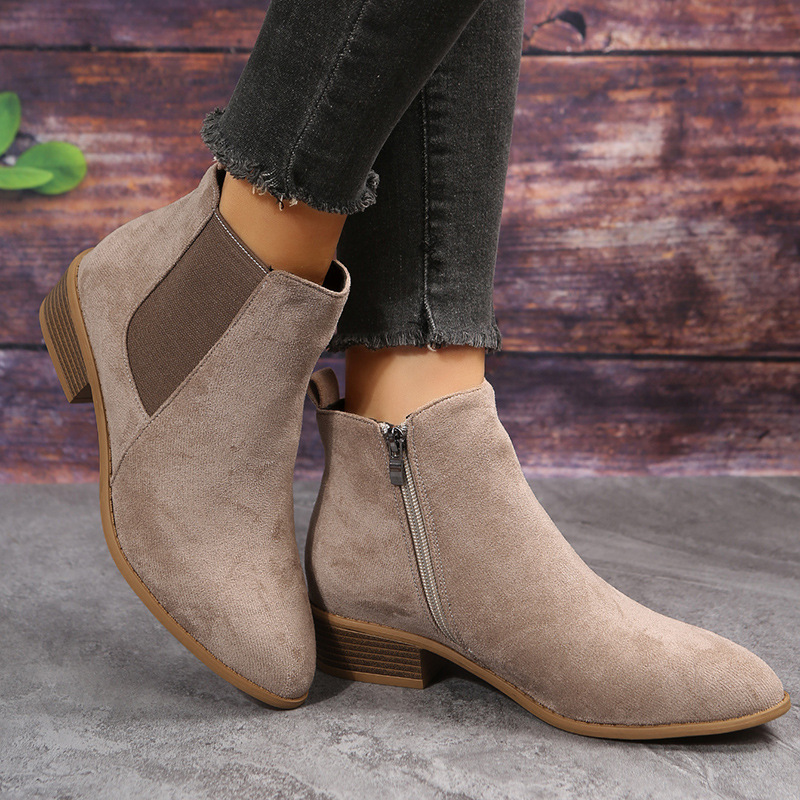 Stivaletti corti da donna Autu - Block Heel Ankle Boots recensione e prezzo