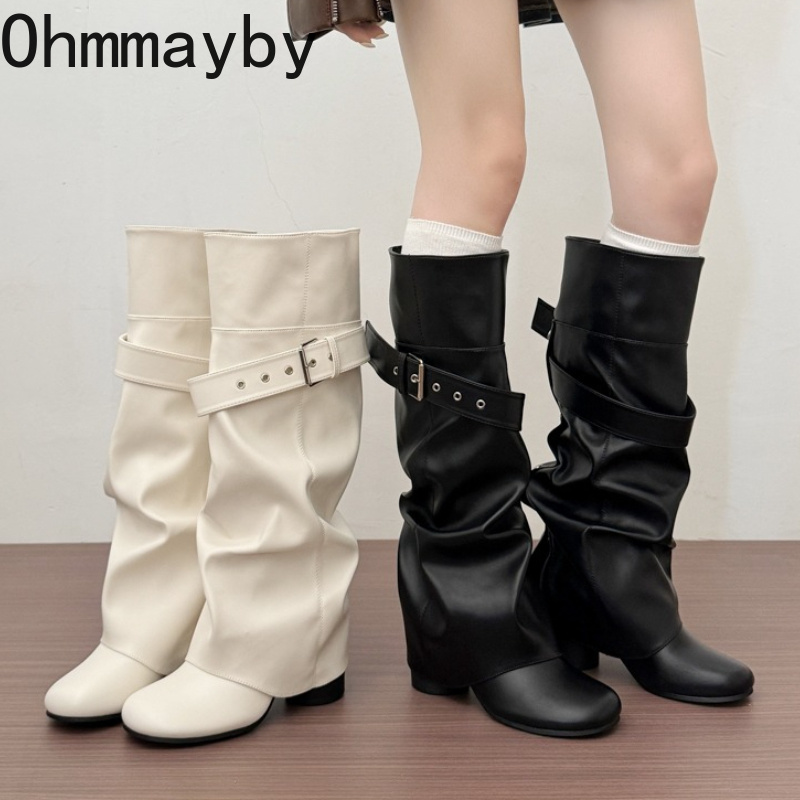 Stivali Alti da Donna di Desig - Block Heel Ankle Boots recensione e prezzo
