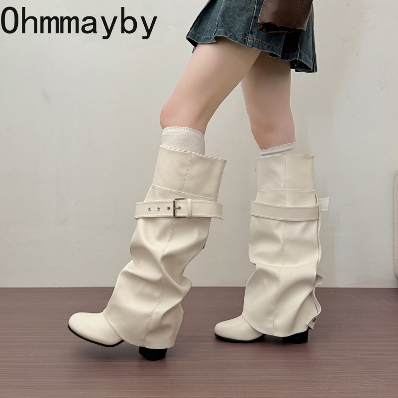 Stivali Alti da Donna di Desig - Block Heel Ankle Boots recensione e prezzo