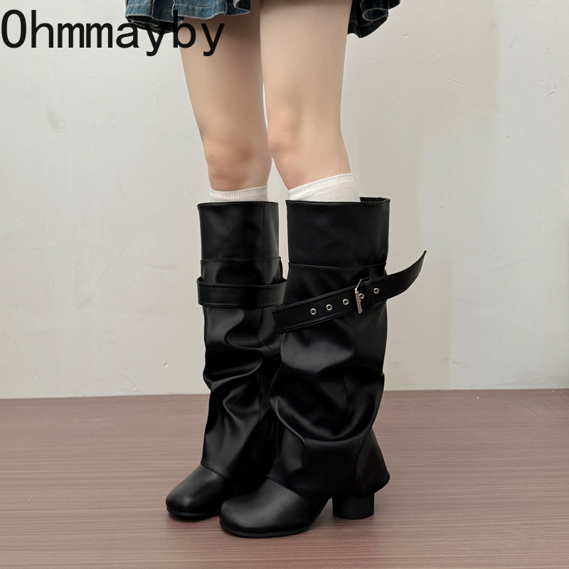 Stivali Alti da Donna di Desig - Block Heel Ankle Boots recensione e prezzo