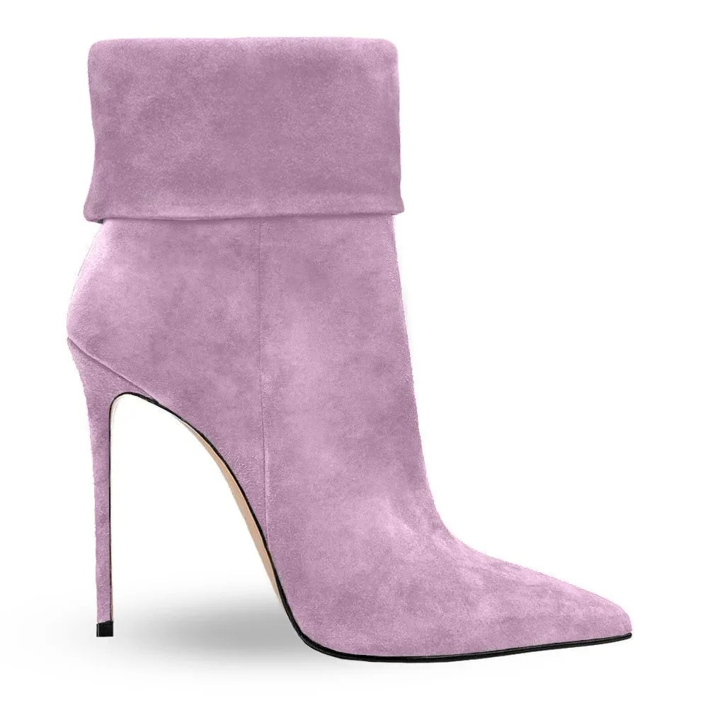 Eleganti stivali minimalisti c - Block Heel Ankle Boots recensione e prezzo