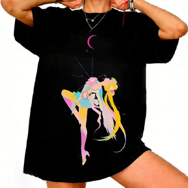 Maglietta con Grafica Anime Sa - Women'S Shoes In The 90S recensione e prezzo