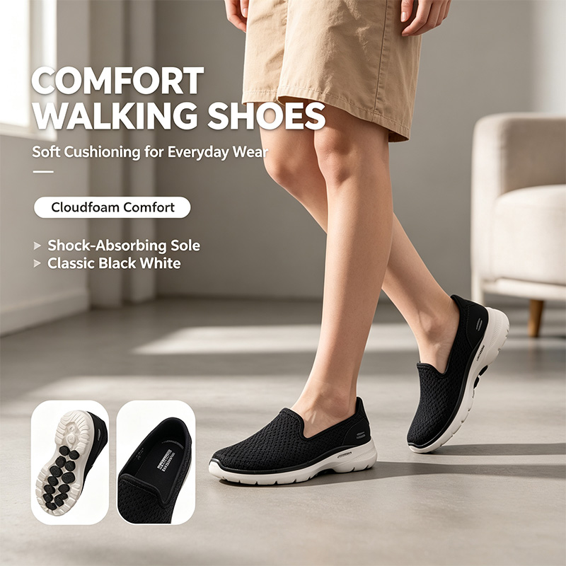 Skechers Original Go Walk 6 Sc - Women Shoes Zoom recensione e prezzo