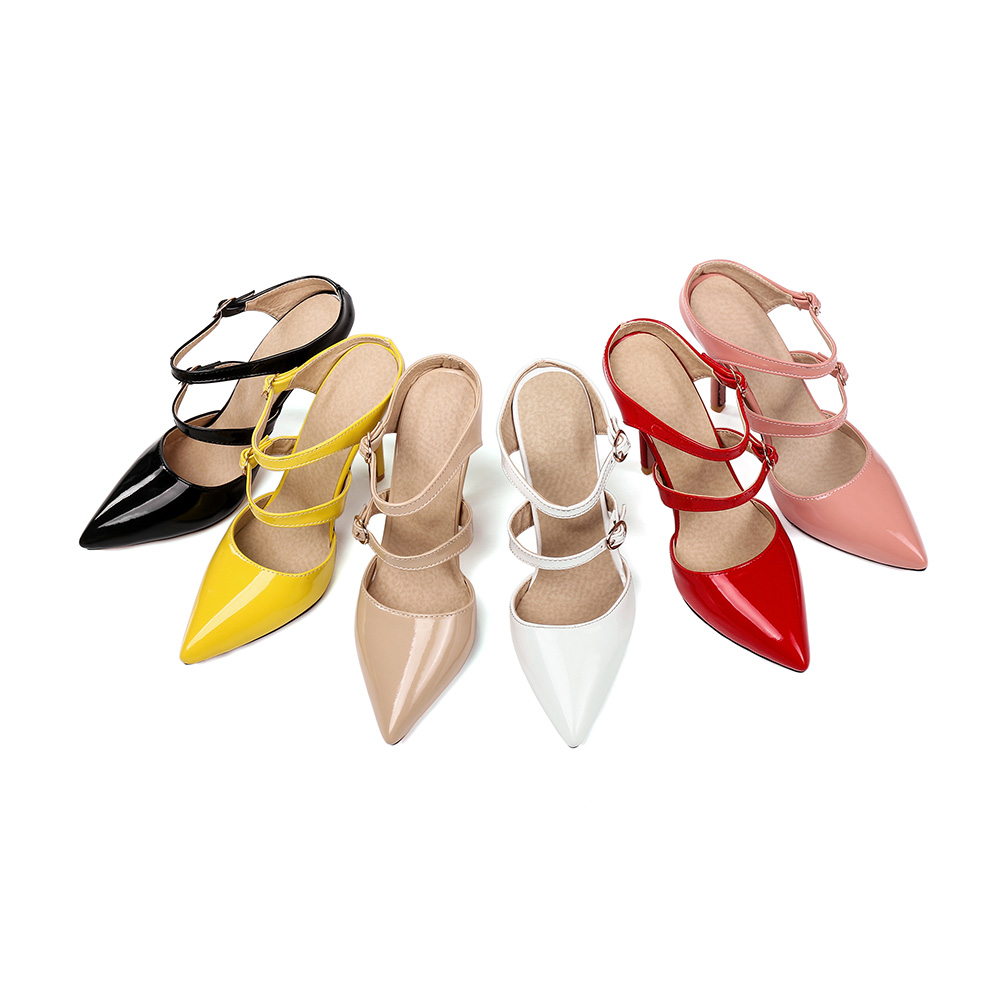 Nuovissimo Sexy rosso giallo d - Women Shoes Brand recensione e prezzo