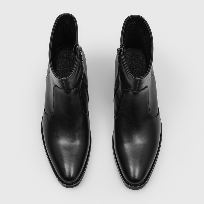 Stivaletti Chelsea da Uomo di  - Block Heel Ankle Boots recensione e prezzo