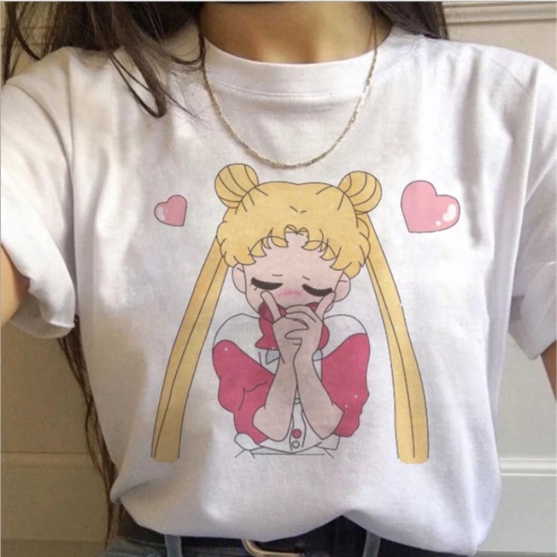 T-shirt anni '90 Anime Sailor  - Women'S Shoes In The 90S recensione e prezzo
