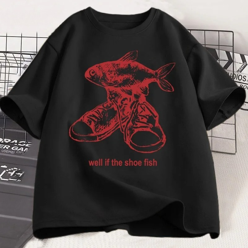 T-shirt Shoe Fish Cursed, Magl - Women'S Shoes In The 90S recensione e prezzo